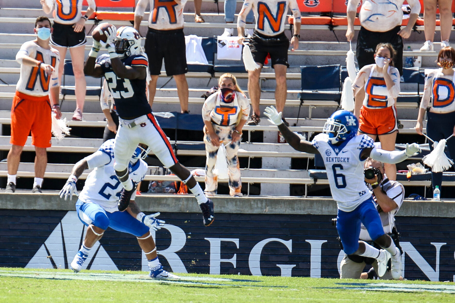 Auburn vs. Kentucky football